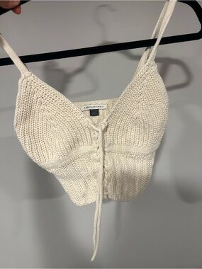Crochet crop top